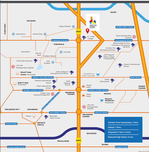  newton homes Location Plan