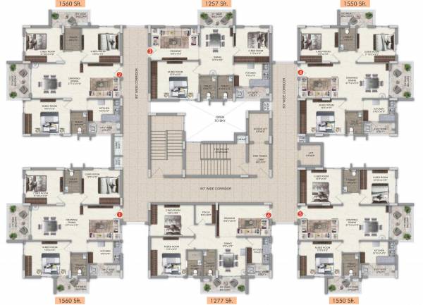  the-communittee Gamma Block C Cluster Plan