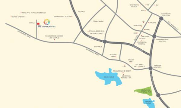  the-communittee Location Plan