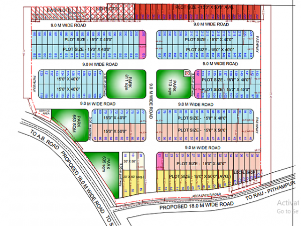 Master Plan greens Master Plan