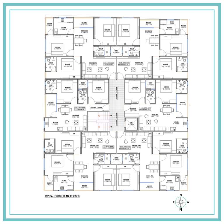  residency Block   1 Cluster Plan