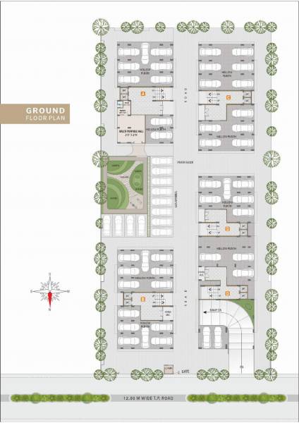  nest Block A Cluster Plan For Ground Floor