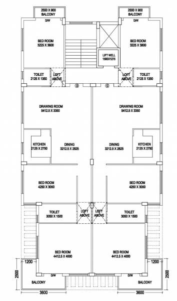  heart-project-creation Heart Project Creation Cluster Plan For Typical Floor