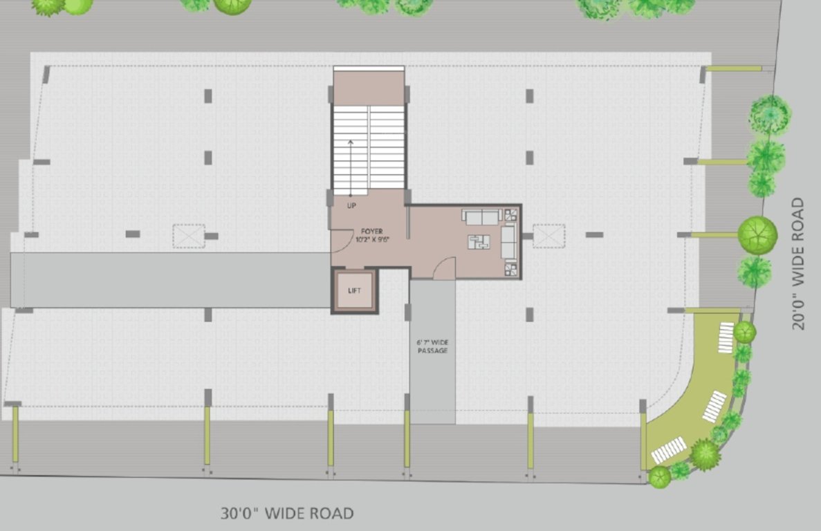  rajharsh enclave Rajharsh Enclave Cluster Plan for ground Floor