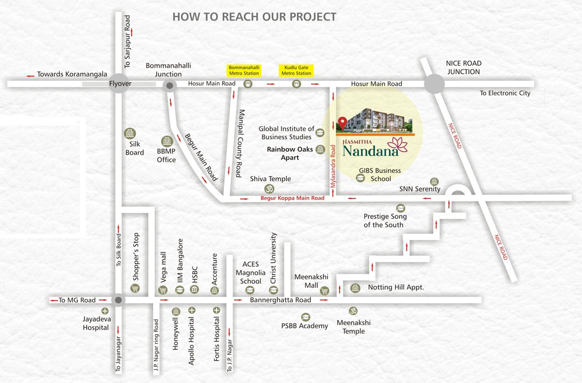  hasmitha nandana Location Plan