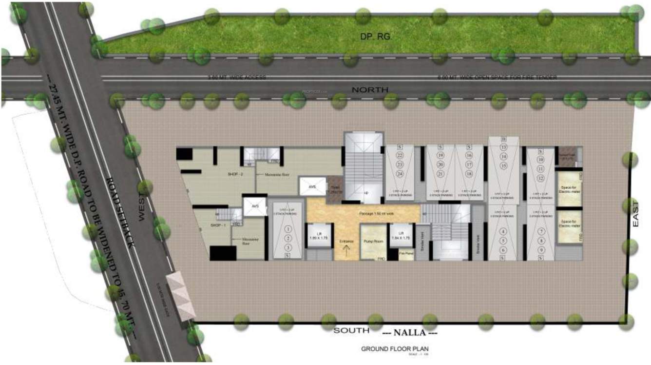  nehru nagar shree ganesh krupa chs ltd bldg no 120 Nehru Nagar Shree Ganesh Krupa CHS Ltd Bldg No 120 Cluster Plan For Ground Floor