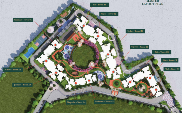  the-central-park-phase-2 Layout Plan