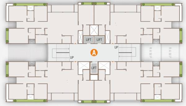  imperial-square Block A Cluster Plan