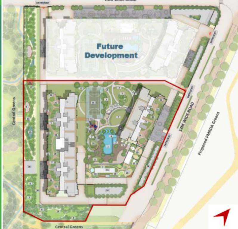  godrej meadows Layout Plan