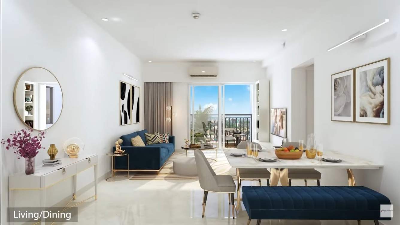  godrej meadows Living Area
