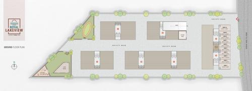  royal-lakeview Block A To G Cluster Plan For ground Floor