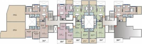 paraiso-2 Wing A and Wing B Cluster Plan for 3rd Floor