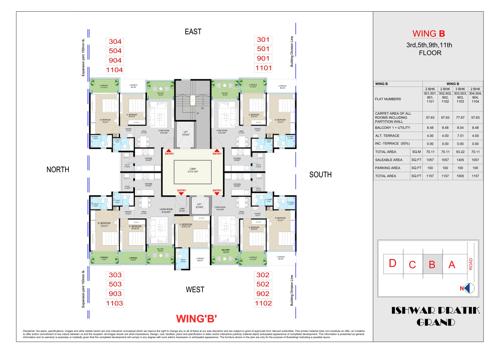  ishwar-pratik-grand Ishwar Pratik Grand C Wing Cluster Plan
