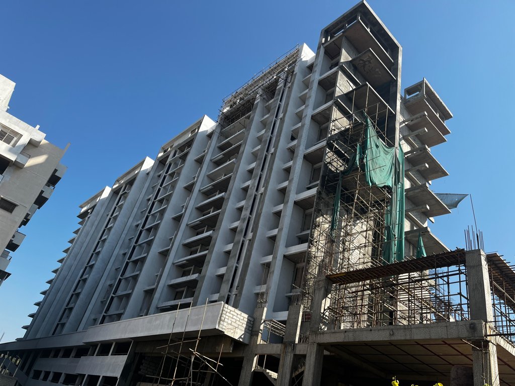  ishwar pratik grand Construction Status Feb 24