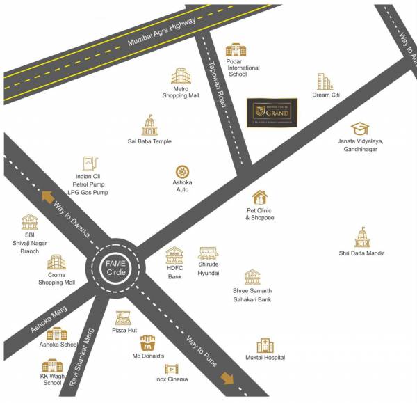  ishwar-pratik-grand Location Plan
