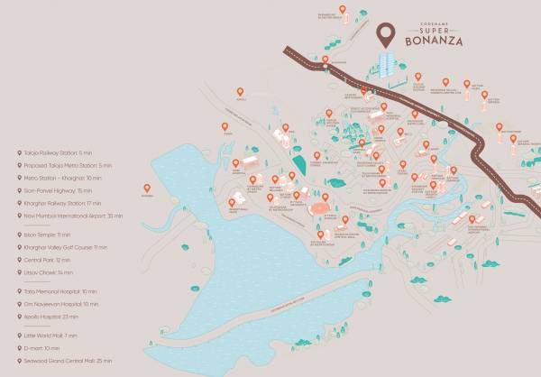  regents-park-kharghar Location Plan