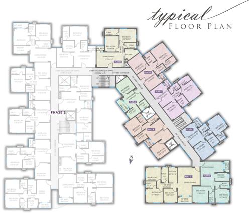  golden-vista Golden Vista Cluster Plan from 1st to 4th Floor