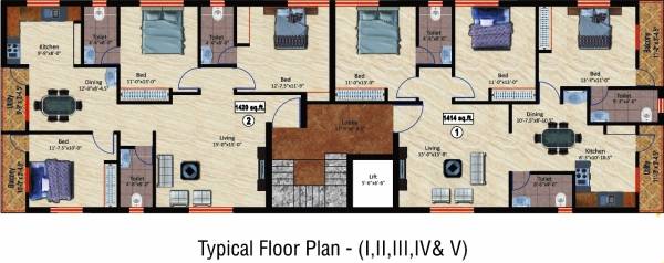  malliga-castle Cluster Plan