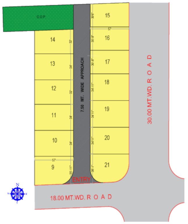  divine rivera Layout Plan
