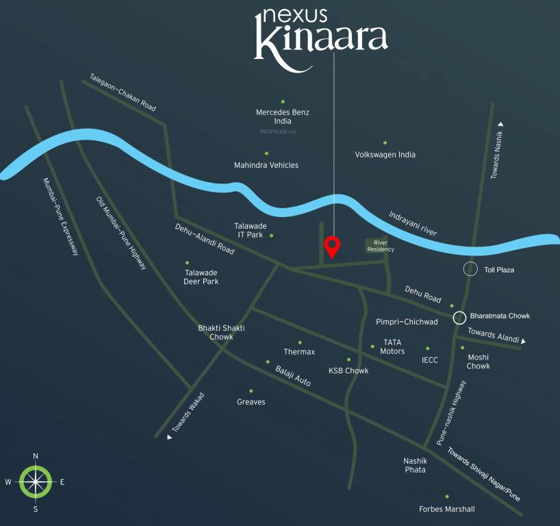  kinaara b c Location Plan