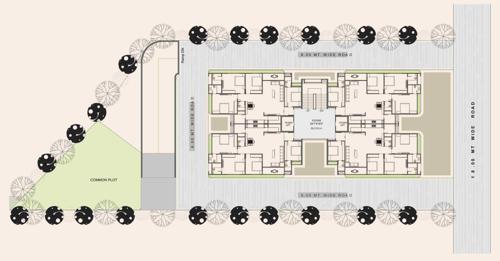  raj-mahal A Cluster Plan From 1st To 11th Floor