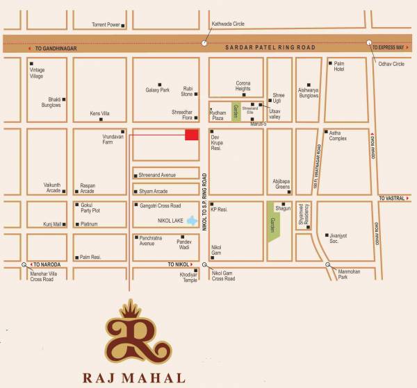  raj-mahal Location Plan