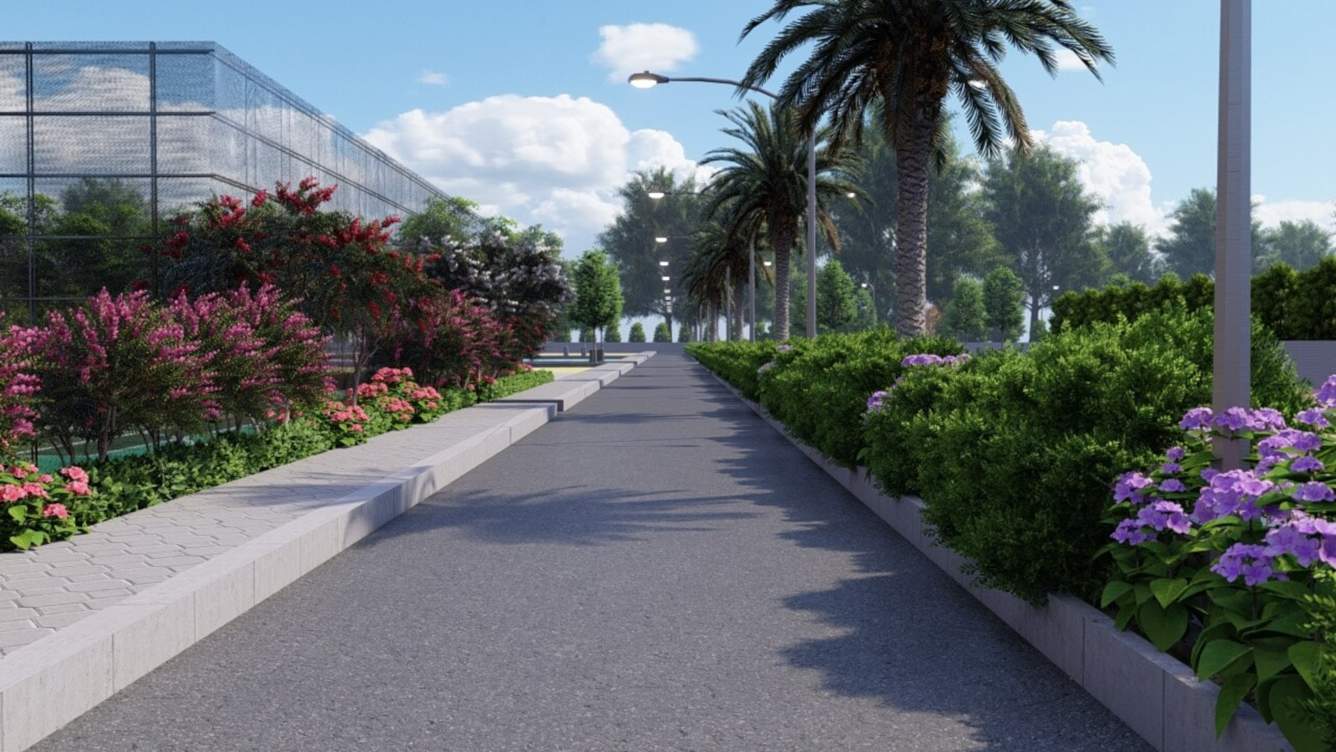  pgc landmark Internal Roads