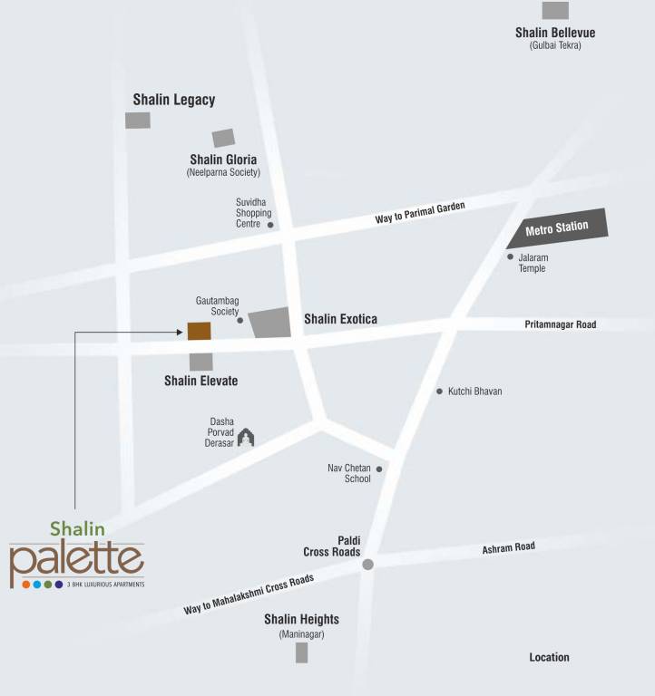 shalin palette Location Plan