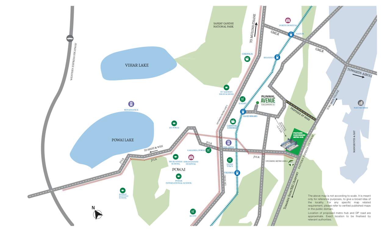  avenue wing l Location Plan
