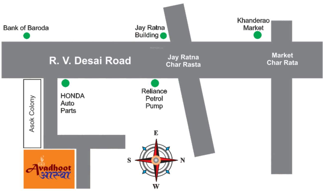  avadhoot astha Location Plan