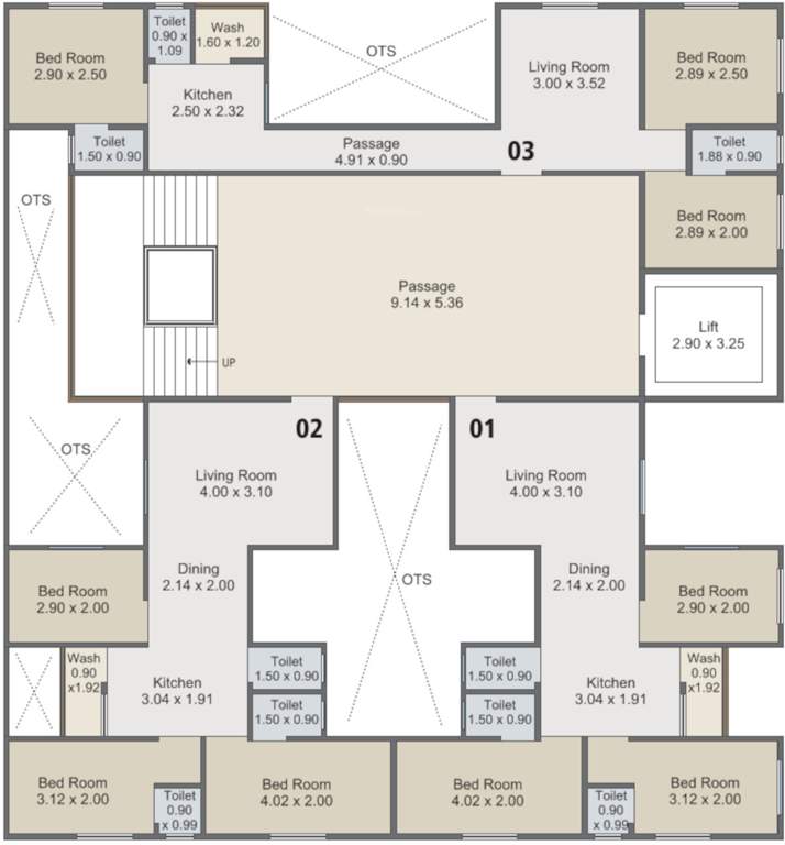  tattvam status Tattvam Status Cluster Plan From 1st To 4th Floor