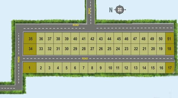  nature-ville Layout Plan