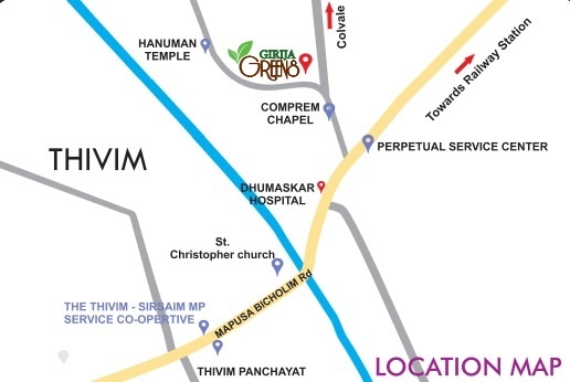  greens Location Plan