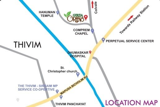  greens Location Plan