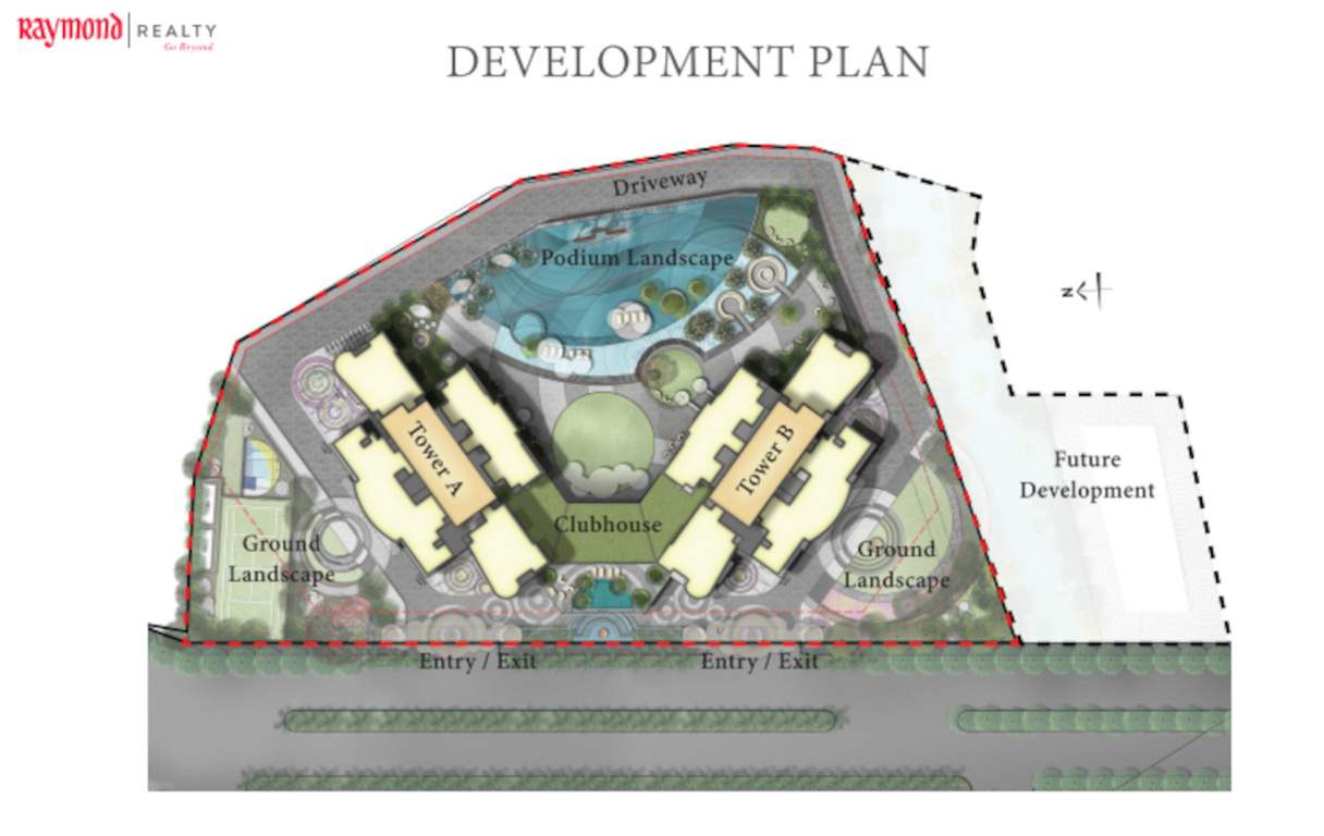  codename west one park Layout Plan