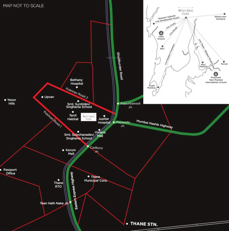  codename west one park Location Plan