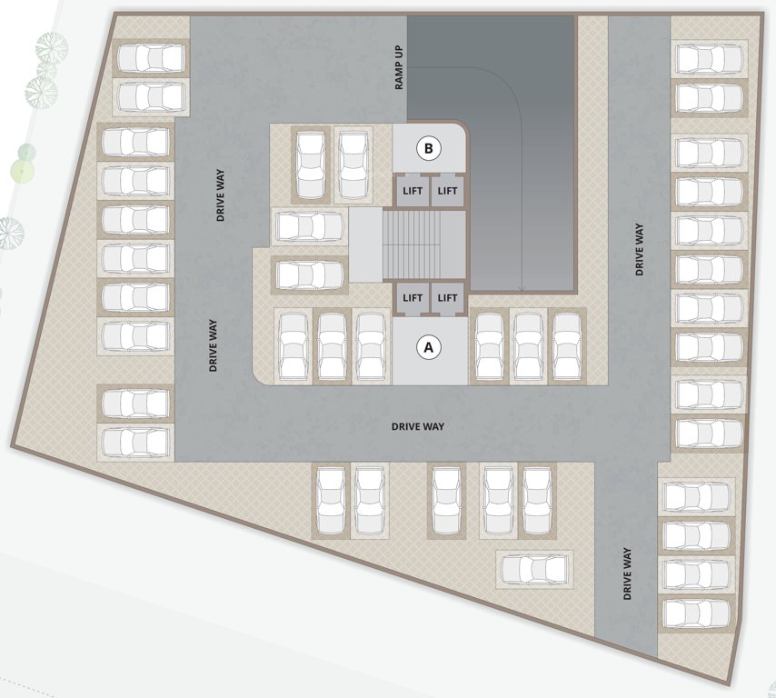  kannapolis A & B Basement Cluster Plan