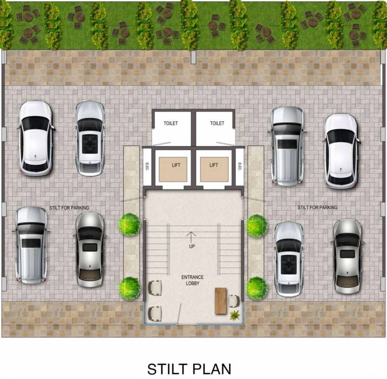  insignia park ROF Insignia Park Stilt Cluster Plan