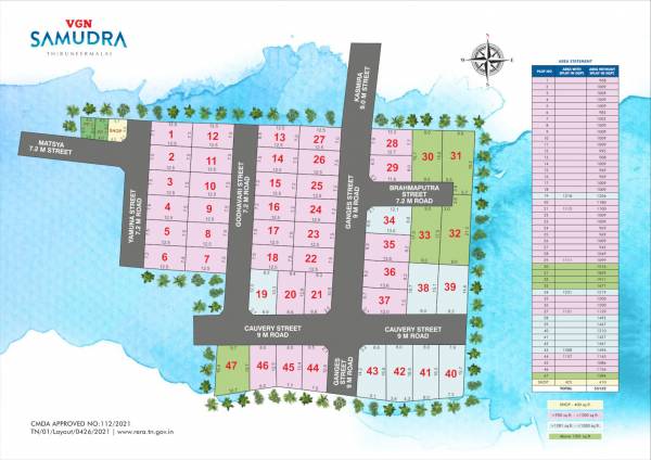  samudra Layout Plan