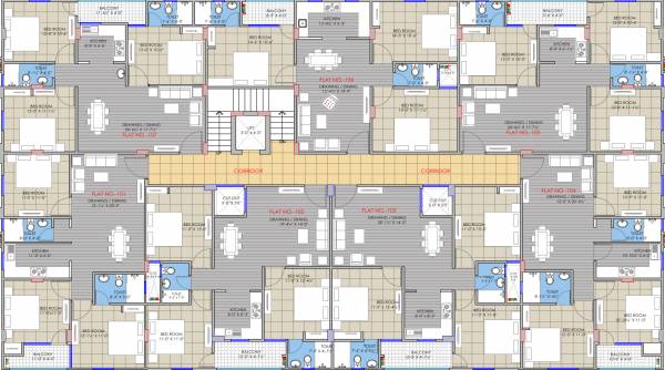 heights Block A Cluster Plan