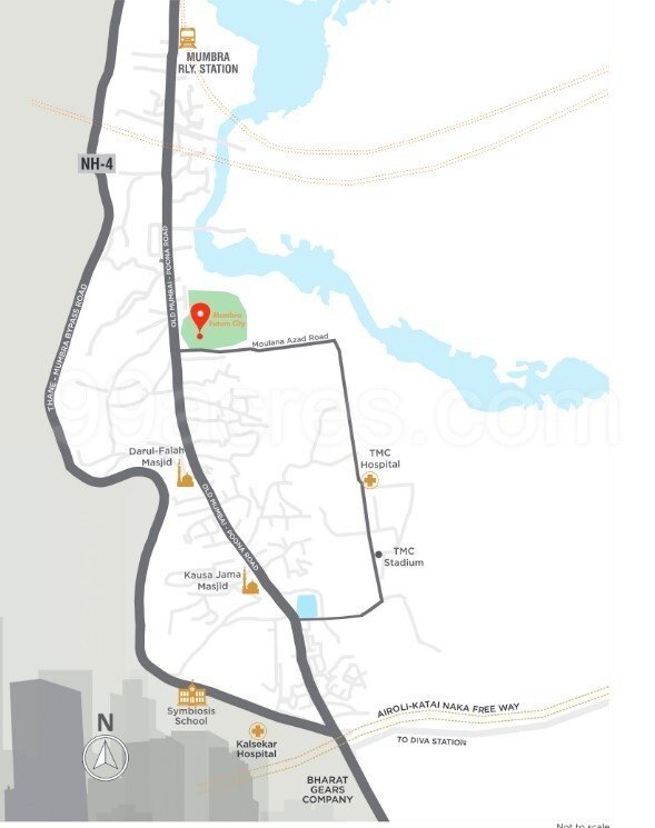  dz city building no 1 Location Plan