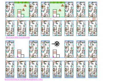  aura-ii Block B Cluster Plan From 1st And 2nd to 10th Floor
