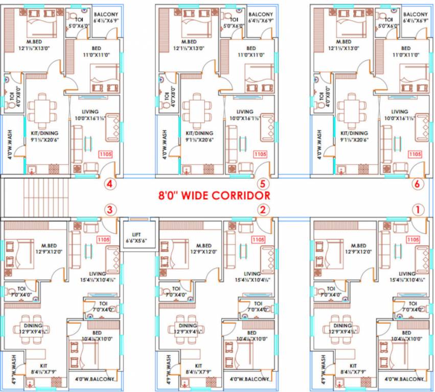  bloomdale E Block Cluster Plan