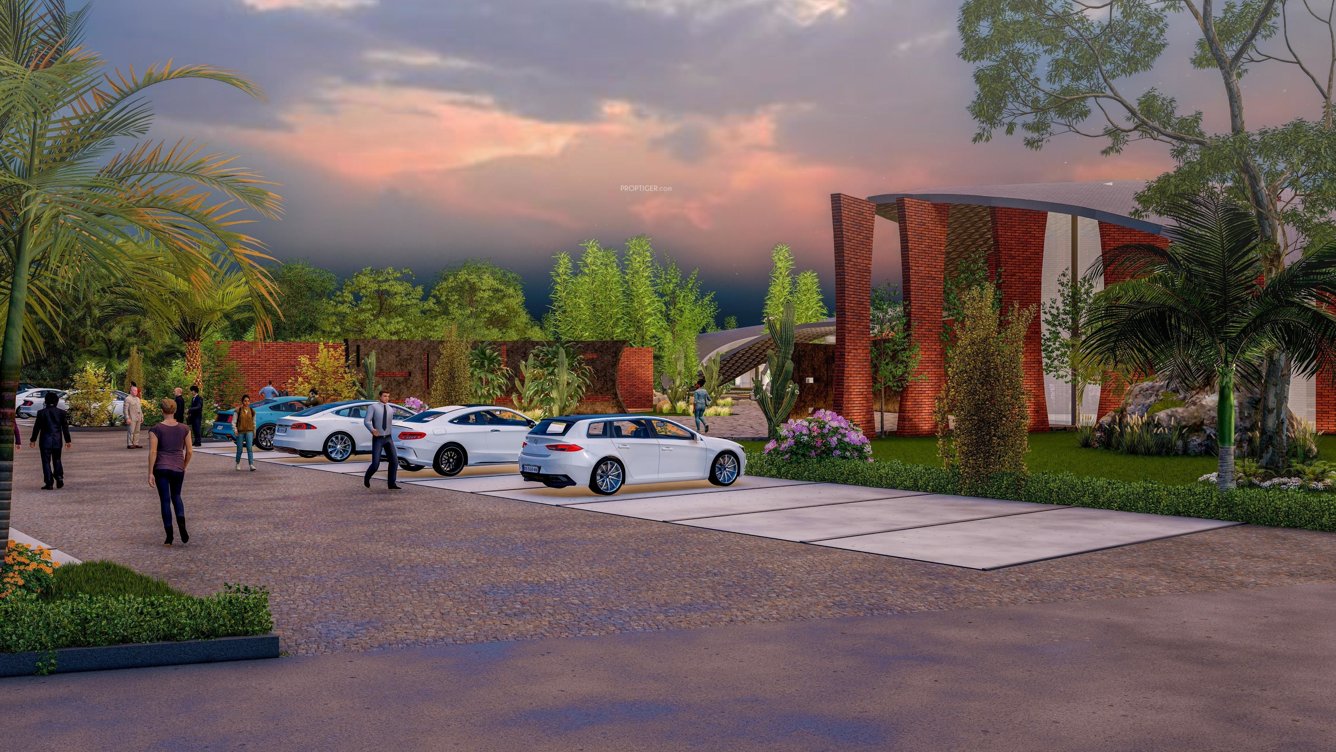 amg palm garden Car Parking