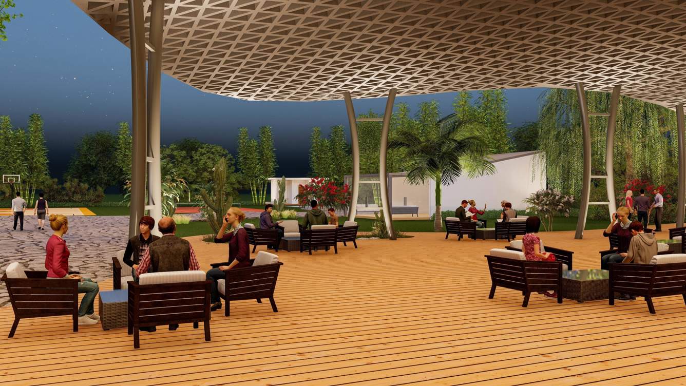 amg palm garden Senior Citizen Sitout