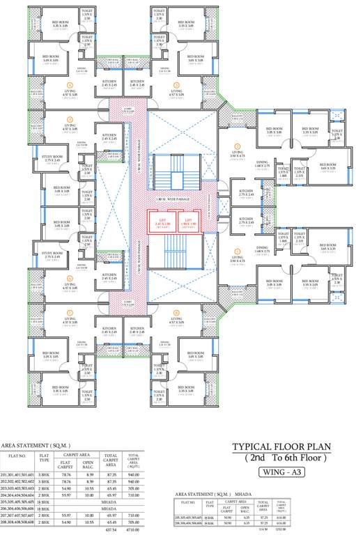  vivaan park Vivaan Park Building Number   A3 Cluster Plan