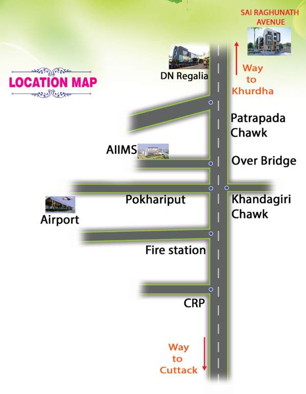  sri bhulaxmi sai raghunath avenue Location Plan