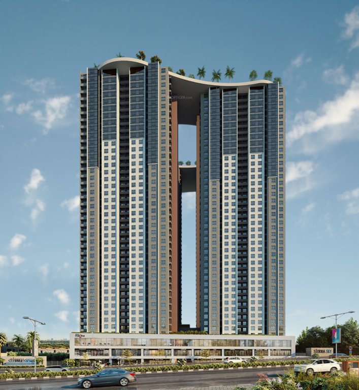  skyscraper apartment Elevation