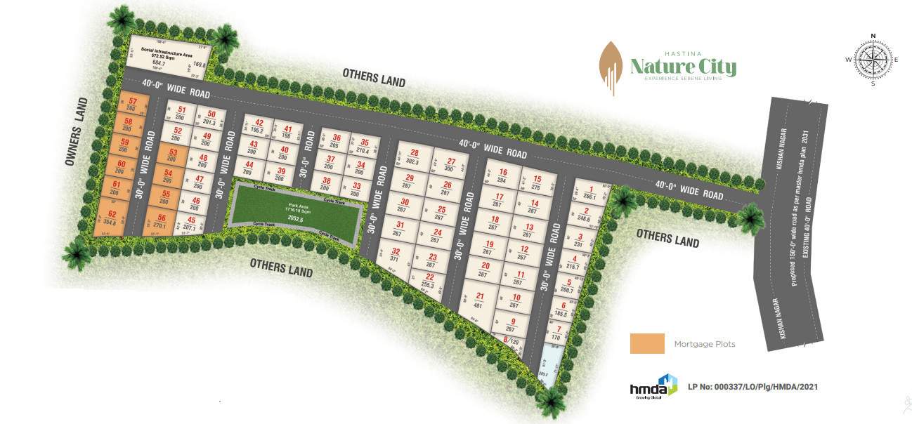  nature city Layout Plan