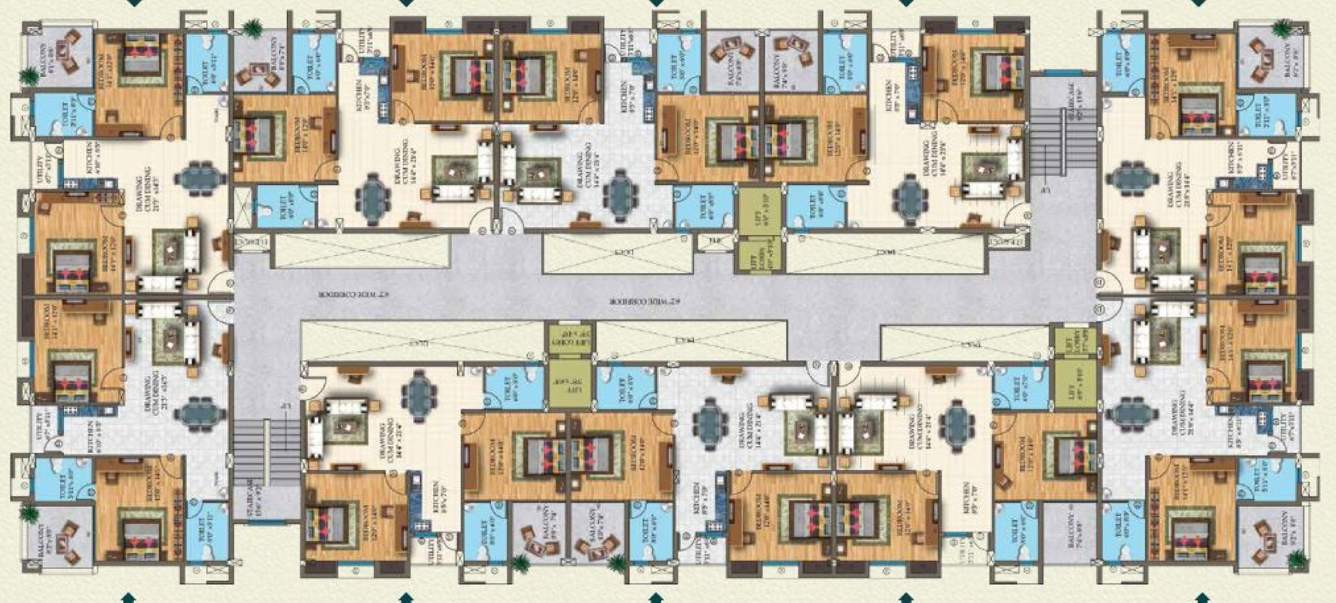  krishna laxmi arcade Block A Cluster Plan